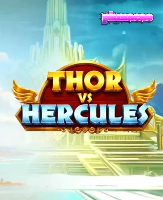 Ang epikong pagtutuos sa pagitan nina Thor at Hercules sa isang 5x5 grid slot.